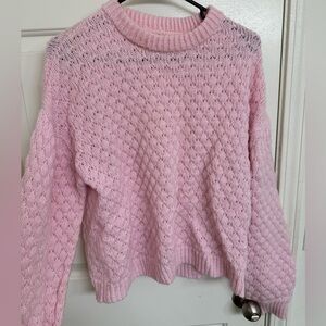 Pink sweater